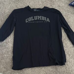 Columbia Navy Long Sleeve Shirt